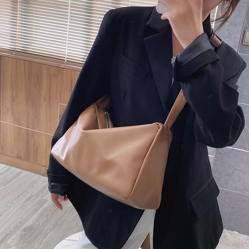 

с досавкой High Capacity PU Leather Bags 2020 Fashion Trend Crossbody Bags Lady Purses and Handbags Female Shoulder Simple Bag